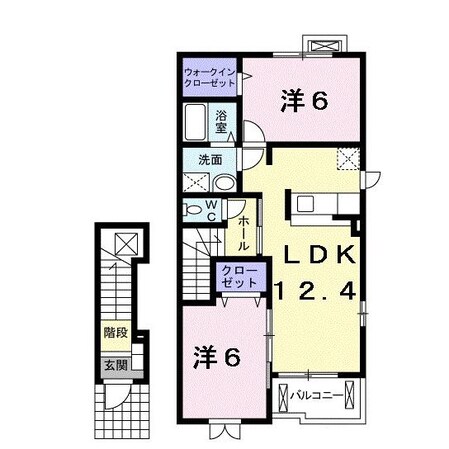 シャトーフレイズの物件間取画像